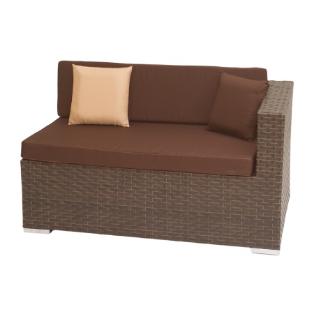 Диван GRAND 2-местный угл. правый с комплектом подушек