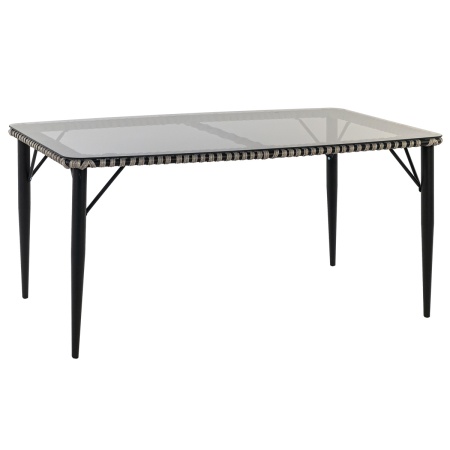 Стол обеденный TINTO (st) со стеклом