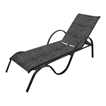 Шезлонг BARCELONA (сталь, текстилен) без матраса