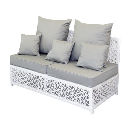 Диван VEIL 2-местн. прямой с комплектом подушек