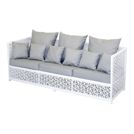 Диван VEIL 3-местный с комплектом подушек