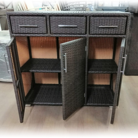 Комод 120х50хН110 мокко (1)