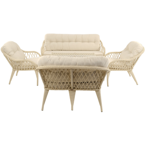 Комплект SONATA лаунж (2 кресла, диван 3-местный, диван 2-местный, стол кофейный) 