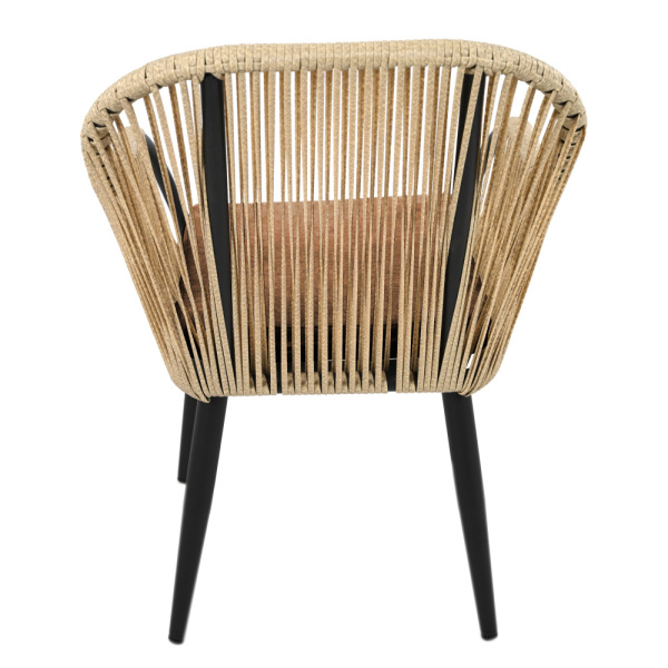 Комплект NUAR обеденный разборный (2 стула, стол обеденный 80х80хН76) (Эрба стейпл грано, Сталь , estera тауп)