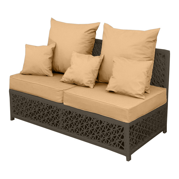 VE009 Диван VEIL 2-местный прямой (7)