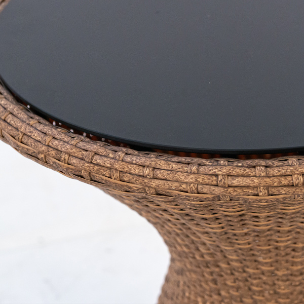 Стол UELS со стеклом