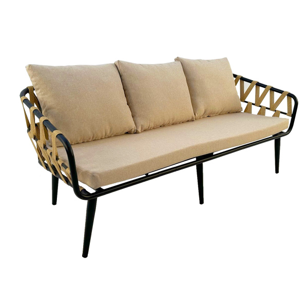 Диван LIMA 3-местный с комплектом подушек