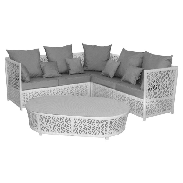 CVE002-Комплект VEIL (Диван 2-местн. правый, Диван 2-местн. левый, Кресло угловое, Стол журнальный)