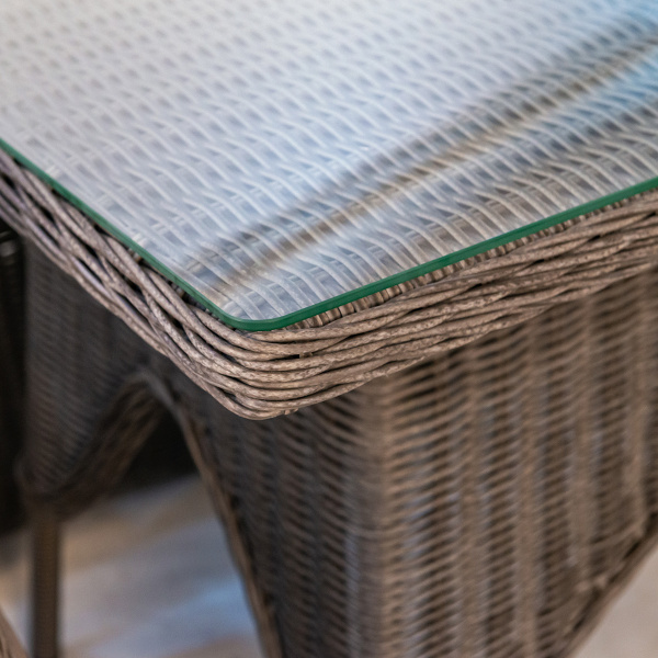 Стол обеденный AMARO/PARADISE прямоугольный со стеклом