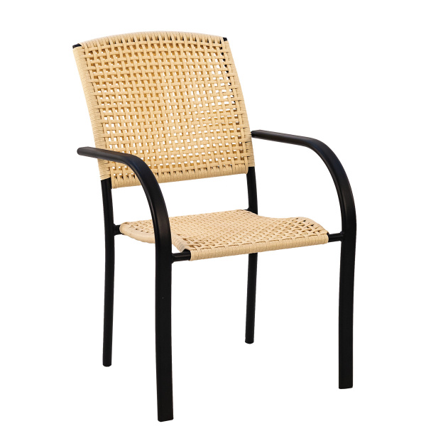 Комплект (Стул BRUT 2шт, Стол обеденный AURA d80)