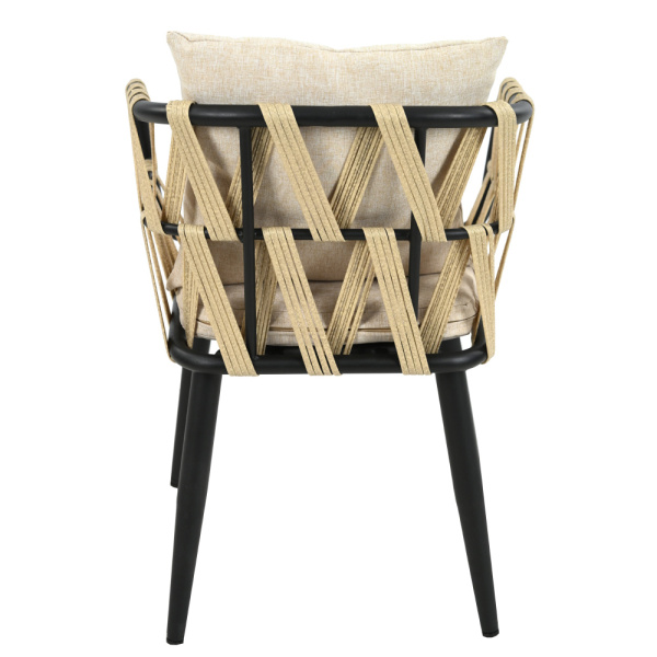 Комплект LIMA (2 стула) (Эрба стейпл грано, Сталь , estera песочный)